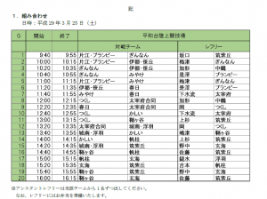 2017年度卒業フェスタ組合