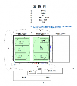 清掃割り